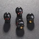 Ковпачки на ніпель Alitek Black Skull (Череп), 4 шт (67151) - зображення 2