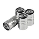Ковпачки на ніпель для Kia Alitek Long Silver Кіа (old logo), 4 шт (67080) - зображення 2