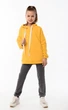 Худи для девочки OVERSIZE желтое ТШФ-157 DM SASHKA 134 р. - изображение 2