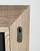 Настенное зеркало в деревянной раме из ясеня HomeDeco белое 160х80 см - изображение 3