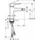 Смеситель для биде Hansgrohe Metropol 32520140 - изображение 2