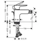 Змішувач Hansgrohe Talis E для біде Polished Gold Optic 71720990 - зображення 2