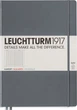 Блокнот Leuchtturm1917 Master Slim великий 22,5 х 31,5 см в клітинку антрацит - изображение 1