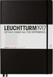 Блокнот Leuchtturm1917 Master Classic великий 22,5 х 31,5 см в клітинку чорний - изображение 1
