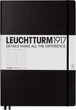 Блокнот Leuchtturm1917 Master Classic великий 22,5 х 31,5 см в лінію чорний - изображение 1
