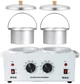 Банковий воскоплав подвійний Double Wax Warmer для розігріву воску арт. 00150 - зображення 1
