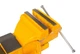 Тиски слесарные настольные поворотные MASTERTOOL 100 мм с наковальней 07-0210 - изображение 3