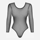 Эротическое боди женское Obsessive B124 L/XL Черное (5901688228524) - изображение 1