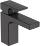 Смеситель для раковины HANSGROHE Vernis Shape матовый черный 71561670 с донным клапаном - изображение 1