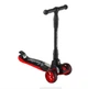 Детский самокат от 3-х лет Scooter X7 колеса светящиеся черно-красный - изображение 1