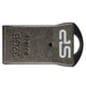 Флеш-накопичувач SiliconPower USB 2.0 Touch T01 32Gb Black no chain metal (SP032GBUF2T01V3K) - изображение 1