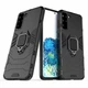 Чохол Fiji Ring для Samsung Galaxy S21 Plus (G996) броньований бампер з кільцем чорний - зображення 1