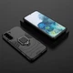 Чохол Fiji Ring для Samsung Galaxy S21 Plus (G996) броньований бампер з кільцем чорний - зображення 4