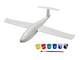 Планер метательный J-Color Falcon 600мм c комплектом красок - изображение 1
