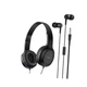 Наушники набор 2в1 HOCO Enlighten W24 50 мВт black-purple - изображение 1