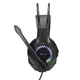 Игровые наушники XTRIKE ME GH-709 с микрофоном и RGB подсветкой проводные Черные Black GH-709 - изображение 3
