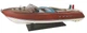 Декоративная модель яхты Batela Riva Aquarama brown & white 87 см, деревянная - изображение 1