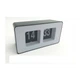 Часы перекидные Flip Clock Черные с белым циферблатом лофт - изображение 2