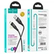 Кабель Hoco U93 USB – Lightning 2.4 А 1.2 м в нейлоновому обплетенні чорний - изображение 6