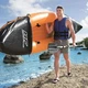 Надувная байдарка с веслами Bestway 321x88 см, Lite-Rapid X2 Kayak, Оранжевый (IP-170554) - изображение 3