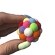 Іграшка для кішок Плюшеві м'ячики з дзвіночками 3 шт CAPSBOARD 4 см (200008) - зображення 2