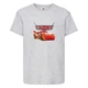 Футболка детская ТАЧКИ 002 (CARS) серая (CAR gry 002) 104 см - изображение 1
