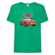 Футболка дитяча ТАЧКИ 0010 (CARS) зелена (CAR grn 0010) 104 см - зображення 1