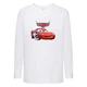 Лонгслив реглан ТАЧКИ 009 (CARS) белый (CRS wh 009) 104 см - изображение 1