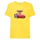 Футболка дитяча ТАЧКИ 009 (CARS) жовта (CAR yel 009) 128 см - зображення 1