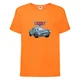 Футболка детская ТАЧКИ 0011 (CARS) оранжевая (CAR orn 0011) 116 см - изображение 1