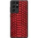 Шкіряний чохол Boxface Samsung G998 Galaxy S21 Ultra Reptile Red (42302) - зображення 4