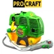 Бензокоса ProCraft T4200 PRO (3 ножа (40Т победит, 3Т, 8Т) и 1 катушка-леска) штанга 28 см - изображение 2
