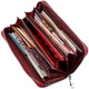 Кошелек женский кожаный ST Leather Accessories 18865 Красный - изображение 4