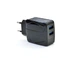 Зарядное устройство USB 4you A24 (2.4A, Smart IC, Auto ID, улучшенная плата, 2USB, Led подсветка) black - изображение 2