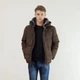 Пуховик Snowimage 52 коричневий 104-6156 - зображення 3