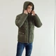 Пуховик Snowimage 54 оливковый 124-4413 - изображение 6
