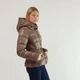 Пуховик Snowimage 40 бронзовий H118-6102 - зображення 5