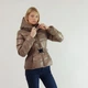 Пуховик Snowimage 40 бронзовий H118-6102 - зображення 6