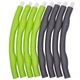 Обруч массажный хула хуп Hula Hoop SP-Planeta Sport BY-018 диаметр 98 см Green-Grey - изображение 4