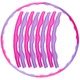 Обруч складной хула хуп Hula Hoop My Fit BARBIE SP-Planeta Sport 5948 диаметр 73 см Pink-Violet - изображение 1