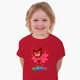 Детская футболка Герои в масках (PJ Masks) (25186-1615) 104-110 см Хлопок Красный - изображение 4
