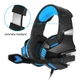 Ігрові навушники Hunterspider Gaming V1 з мікрофоном та LED підсвічуванням провідні Black/Blue (HV3B) - зображення 3