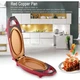 Инновационная электросковорода для вторых блюд Red Copper 5 Minute Chef красная - изображение 6
