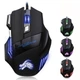 Ігрова миша iMICE USB X7 5500DPI LED Чорна - зображення 1