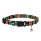 Нашийник Для Кішок BronzeDog Urban Tribal Нейлоновий з Пластикової Пряжкою і Дзвоником Зелений 10 мм 18-28 см (49/1383) - зображення 3