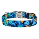 Ошейник для Собак BronzeDog Urban Camo Нейлоновый с Металлической Пряжкой и Гравировкой Синий 25 мм 35-53 см (34/1362) - изображение 3