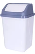 Корзина для мусора VIOLET HOUSE 0099 WHITE - GREY с/кр. 20 л - изображение 1