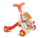 Ходунки-каталка игровой развивающий столик 2 в 1 Caretero Spark Orange - изображение 1