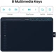Графический планшет Huion HS611 Starry Blue 10.1 х 6.38 Синий (HNS611 Blue) - изображение 4