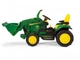 Екскаватор Peg-perego John deer Ground Loader 0068 12 В зелений - зображення 2